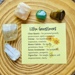 Litha gemstones set