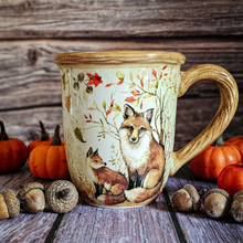 Load image into Gallery viewer, Autumn Magic Soy Wax Candle - Fall Themed Coffee Cup Candle
