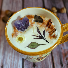 Load image into Gallery viewer, Autumn Magic Soy Wax Candle - Fall Themed Coffee Cup Candle
