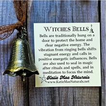 Load image into Gallery viewer, Witches Bells Door Wreath
