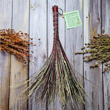 Load image into Gallery viewer, Decorative Broom - Rustic Cottagecore Decor
