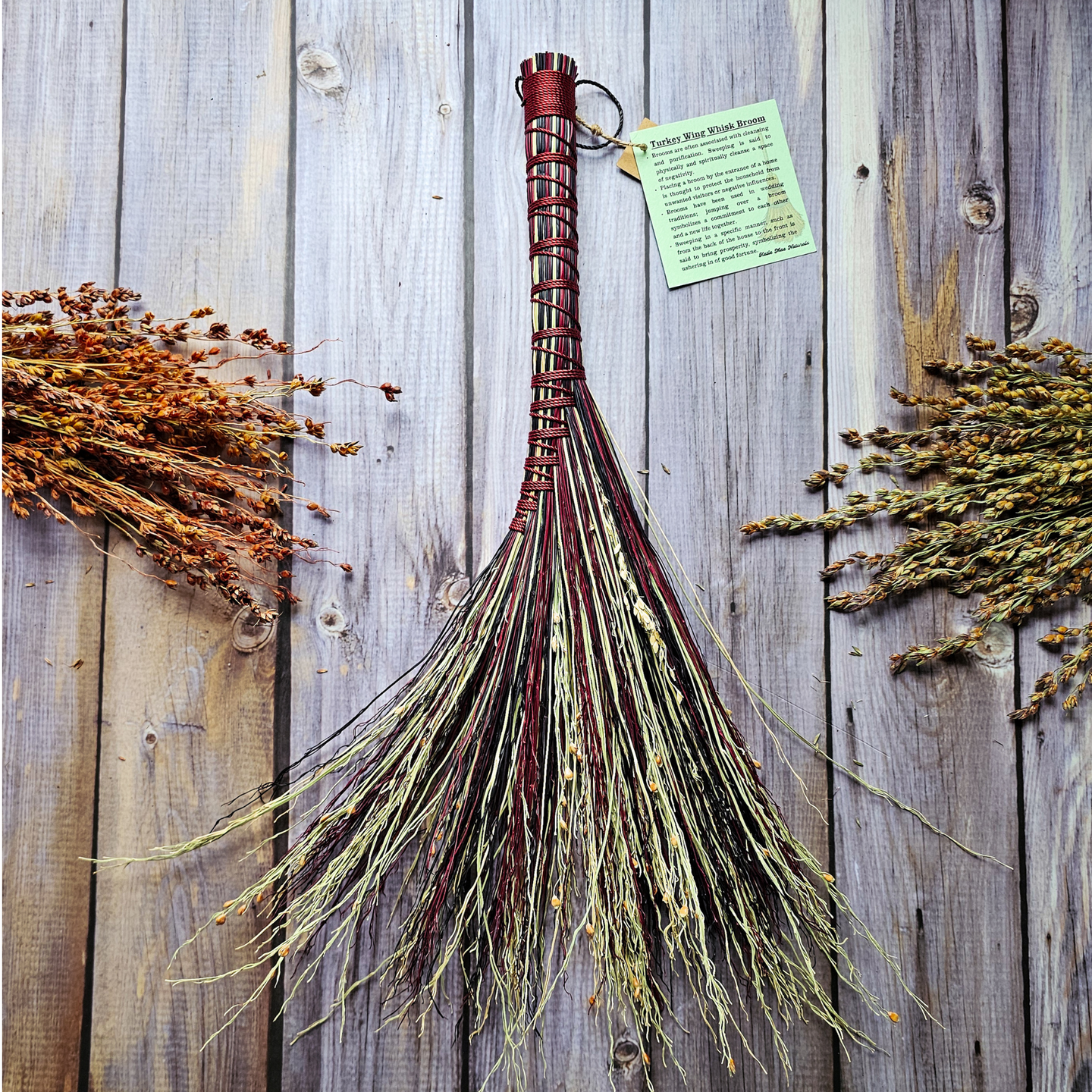 Decorative Broom - Rustic Cottagecore Decor