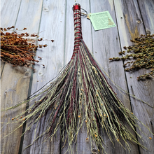 Load image into Gallery viewer, Decorative Broom - Rustic Cottagecore Decor
