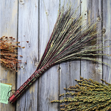 Load image into Gallery viewer, Decorative Broom - Rustic Cottagecore Decor
