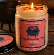 Load image into Gallery viewer, Berry Bewitching Soy Candle – Fruity Spice Handcrafted Candle
