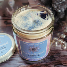 Load image into Gallery viewer, Morning Snowfall Soy Candle – Fresh Winter Pine Handcrafted Candle
