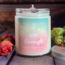 Load image into Gallery viewer, Self Worth Intention Candle – Crystal Candle for Self-Love, Confidence &amp; Inner Acceptance
