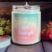 Load image into Gallery viewer, Self Worth Intention Candle – Crystal Candle for Self-Love, Confidence &amp; Inner Acceptance
