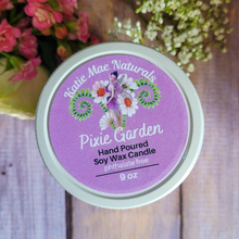 Load image into Gallery viewer, Pixie Garden Soy Wax Candle - 9 oz
