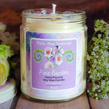 Load image into Gallery viewer, Pixie Garden Soy Candle – Enchanted Floral Garden Handcrafted Candle
