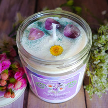 Load image into Gallery viewer, Pixie Garden Soy Candle – Enchanted Floral Garden Handcrafted Candle
