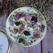 Load image into Gallery viewer, Calm the F*ck Down Ritual Candle – Crystal Candle for Relaxation &amp; Stress Relief
