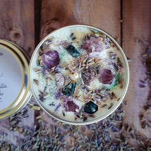 Load image into Gallery viewer, Calm the F*ck Down Ritual Candle – Crystal Candle for Relaxation &amp; Stress Relief
