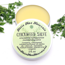 Load image into Gallery viewer, Chickweed herbal salve 
