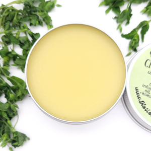 Herbal salve with chickweed