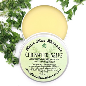 Chickweed herbal salve