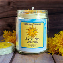Load image into Gallery viewer, Sunny Daze Soy Candle – Bright Floral &amp; Citrus Handcrafted Candle
