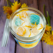 Load image into Gallery viewer, Sunny Daze Soy Candle – Bright Floral &amp; Citrus Handcrafted Candle
