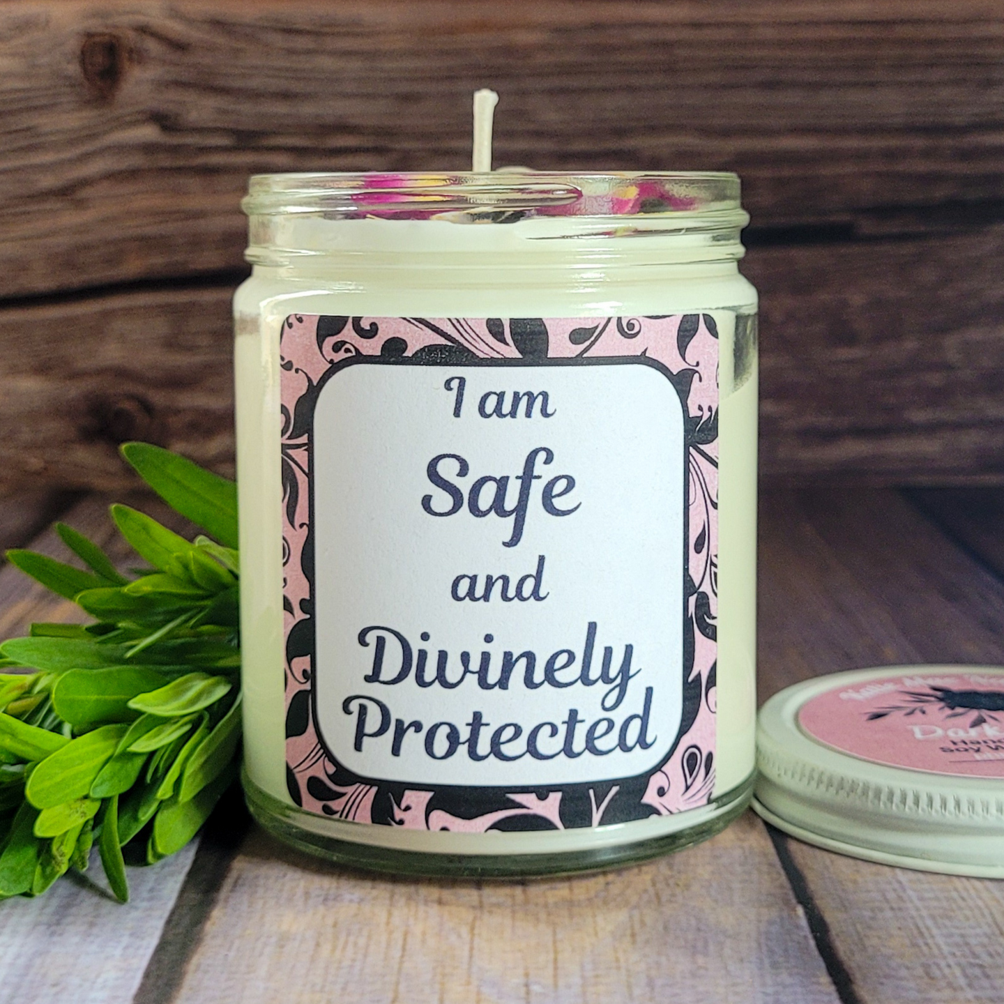 Protection intention candle 