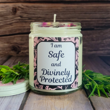 Load image into Gallery viewer, Protection affirmation candle

