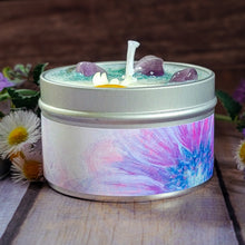 Load image into Gallery viewer, Pixie Garden Soy Candle – Enchanted Floral Garden Handcrafted Candle

