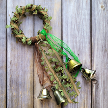 Load image into Gallery viewer, Witches bells door wreath
