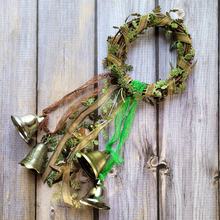 Load image into Gallery viewer, Witches Bells Door Wreath 
