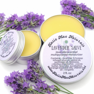 Herb infused lavender salve