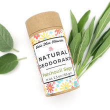 Load image into Gallery viewer, Patchouli Sage Natural Natural Deodorant - Zero Waste
