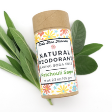 Load image into Gallery viewer, Patchouli Sage Natural Natural Deodorant - Zero Waste

