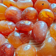 Load image into Gallery viewer, Carnelian Tumbled Gemstones 
