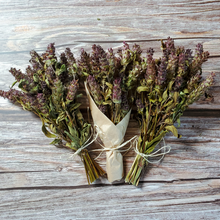 Load image into Gallery viewer, Small Self Heal Dried Herb Bundle - Dried Prunella Blossoms
