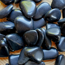 Load image into Gallery viewer, Obsidian Tumbled Gemstones 
