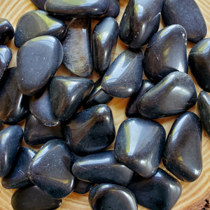 Ethically mined obsidian crystals