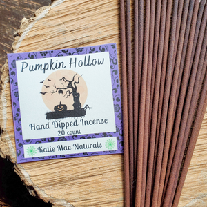Pumpkin Hollow Hand Dipped Incense Sticks 