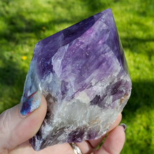 Load image into Gallery viewer, Amethyst top polished point
