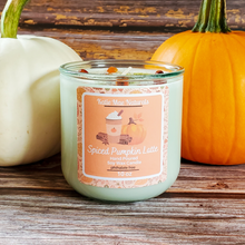 Load image into Gallery viewer, Fall seasonal pumpkin scented soy wax candle 
