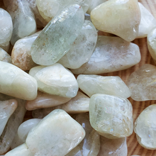 Load image into Gallery viewer, Aquamarine Tumbled Gemstones - 0.5-1 inch
