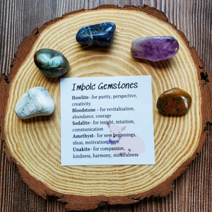 Gemstones for imbolc 