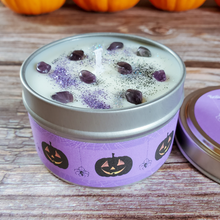 Load image into Gallery viewer, Tricks or Treats Halloween Candle - 6 oz
