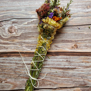 Organic Dried Floral and Herb Bundle