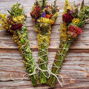 Organic Dried Floral and Herb Bundle