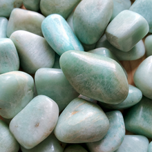 Load image into Gallery viewer, Amazonite tumbled crystals 
