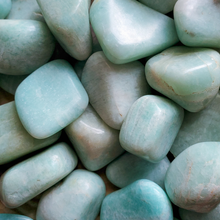 Load image into Gallery viewer, Amazonite tumbled gemstones 
