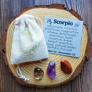 Scorpio crystals