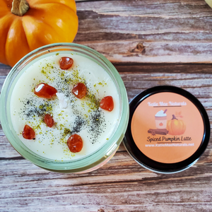 Spiced Pumpkin Latte Soy Wax Candle - 9 oz
