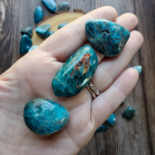Load image into Gallery viewer, Apatite Tumbled Gemstones 
