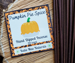 Pumpkin Pie Spice Incense Sticks