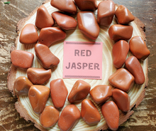 Load image into Gallery viewer, Red Jasper Tumbled Gemstones
