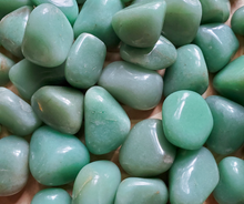Load image into Gallery viewer, Green Aventurine Tumbled Gemstones
